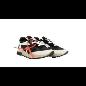 OFF-WHITE C/O VIRGIL ABLOH BLACK/WHITE HG RUNNER SNEAKERS